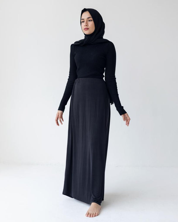 Ladies Salaah Skirt - Black